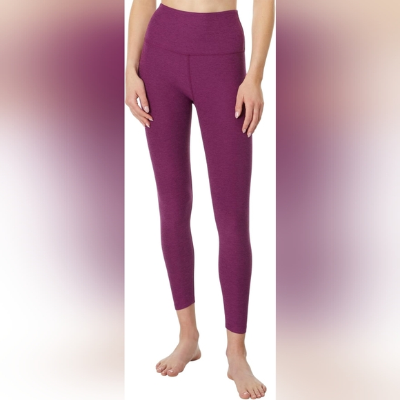 Beyond Yoga Caught In the Midi High Waisted Spacedye Leggings size L - Picture 3 of 7